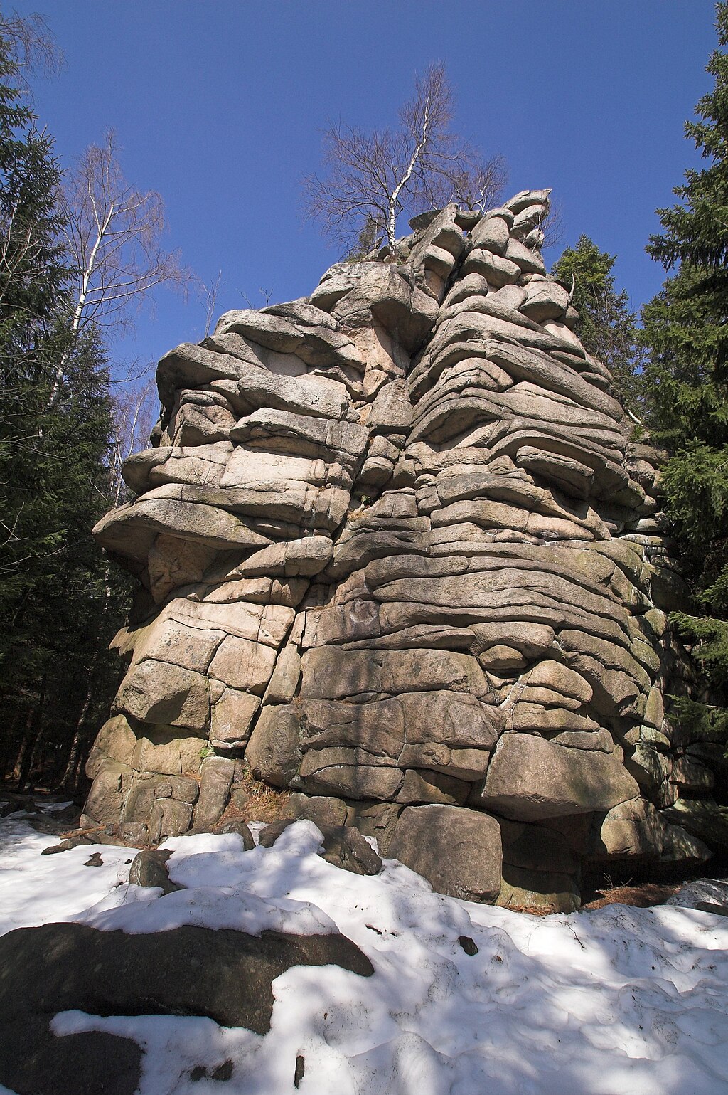 Stempelstelle 14: Schnarcherklippen (Schutzhütte)