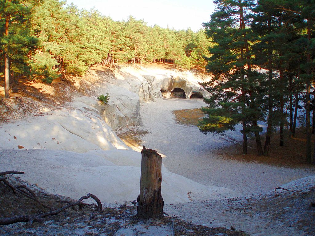 Stempelstelle 81: Sandhöhlen im Heers