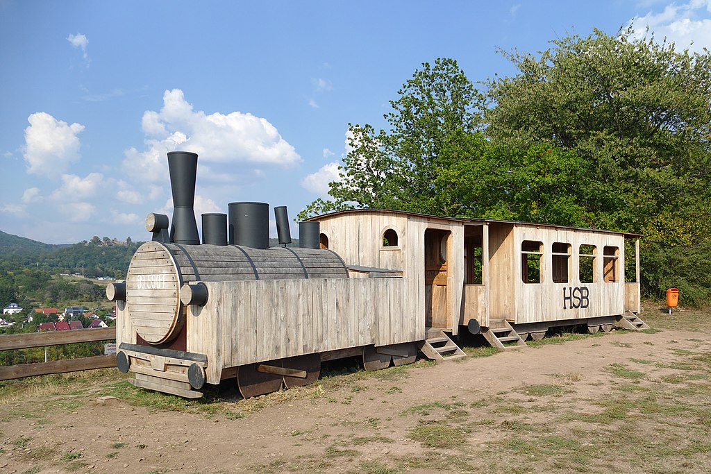 Stempelstelle 99: Harzer Holzdampflok